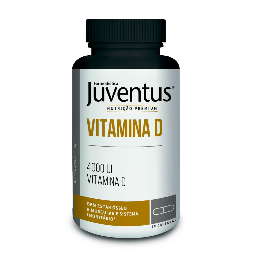 3D-Juventus Premium Vit. D 60 caps Juventus Premium Vitamina D 60 cápsulas - Farmodiética - Imagen 1