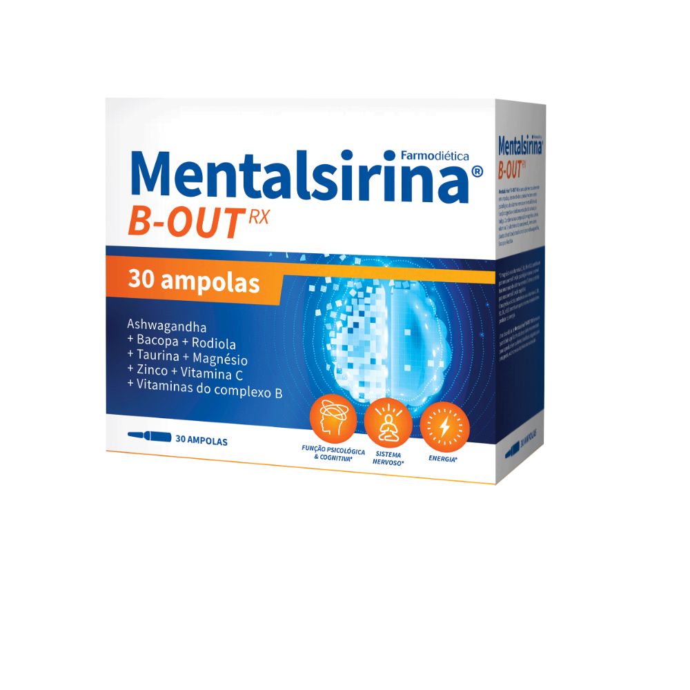 3D-Mentalsirina B-Out Rx 30 Amp Mentalsirina B-Out RX 30 ampollas - Farmodiética - Imagen 1