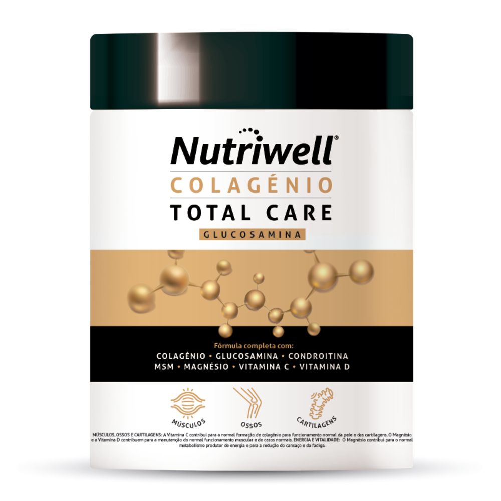 3D-Nutriwell Total Care Deluxe 300g Nutriwell Total Care Deluxe 300 g - Farmodiética - Image 1