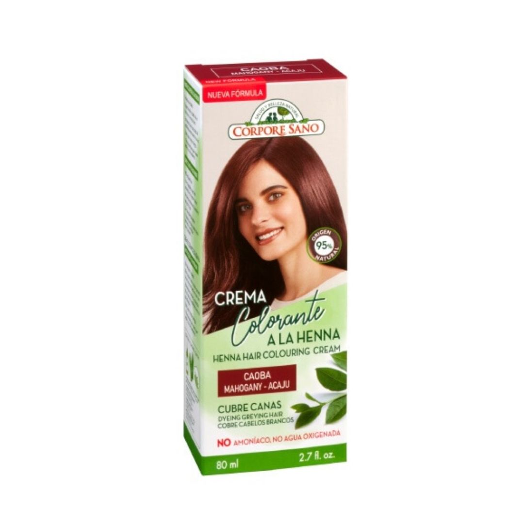 Creme-Colorante-Henna-Acaju-80ml-Corpore-Sano.jpg Crema tinte de henna color caoba 80 ml - Corpore Sano - Imagen 1
