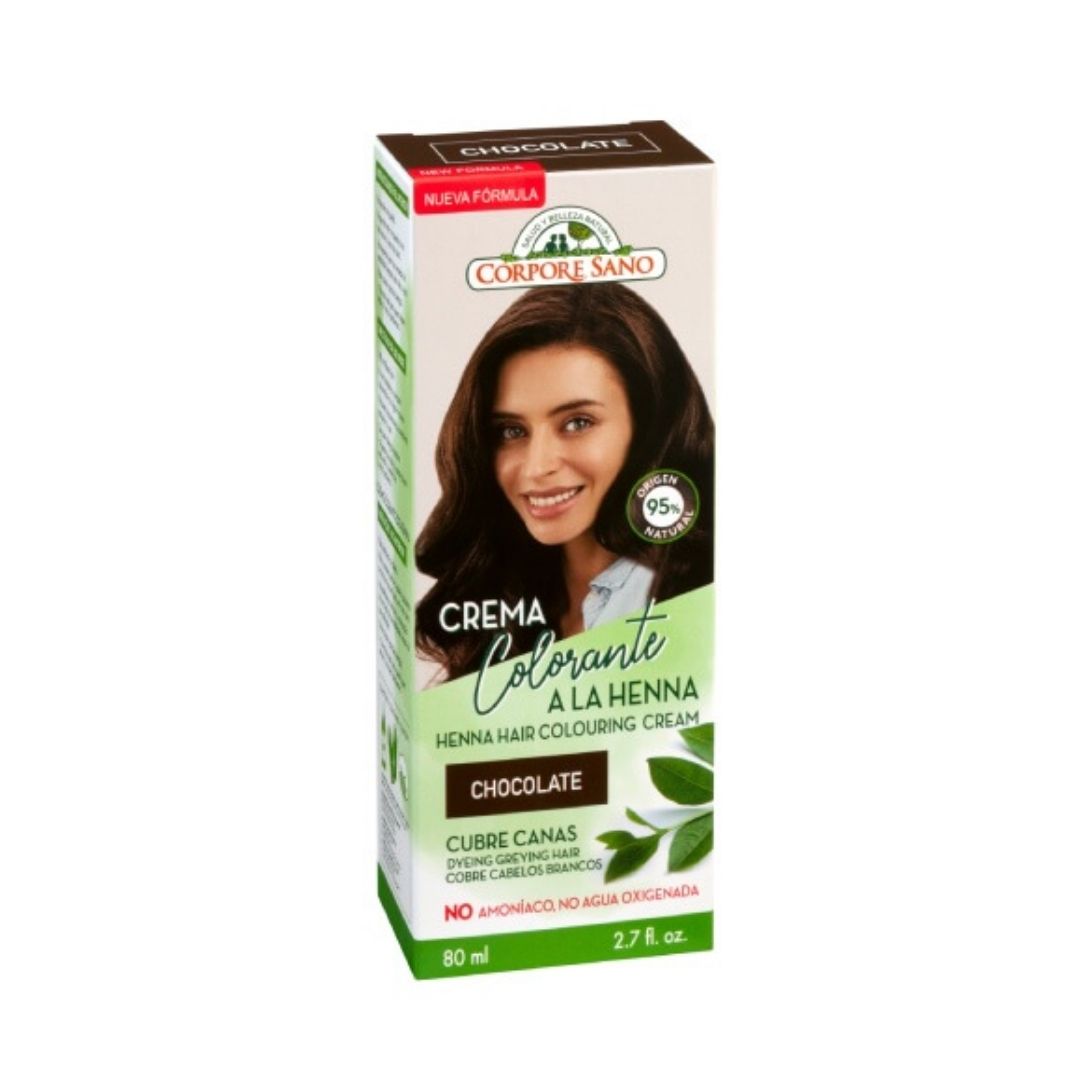 Creme-Colorante-Henna-Chocolate-60ml-Corpore-Sano.jpg Crema tinte de henna chocolate 60 ml - Corpore Sano - Imagen 1