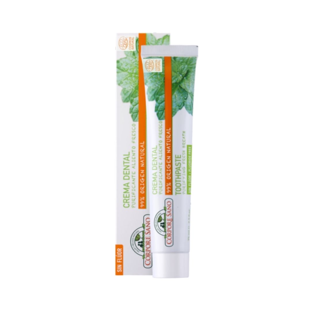 Dentifrico-Purificante-Bio-75ml-Corpore-Sano.jpg Pasta de dientes purificante ecológica 75 ml - Corpore Sano - Imagen 1