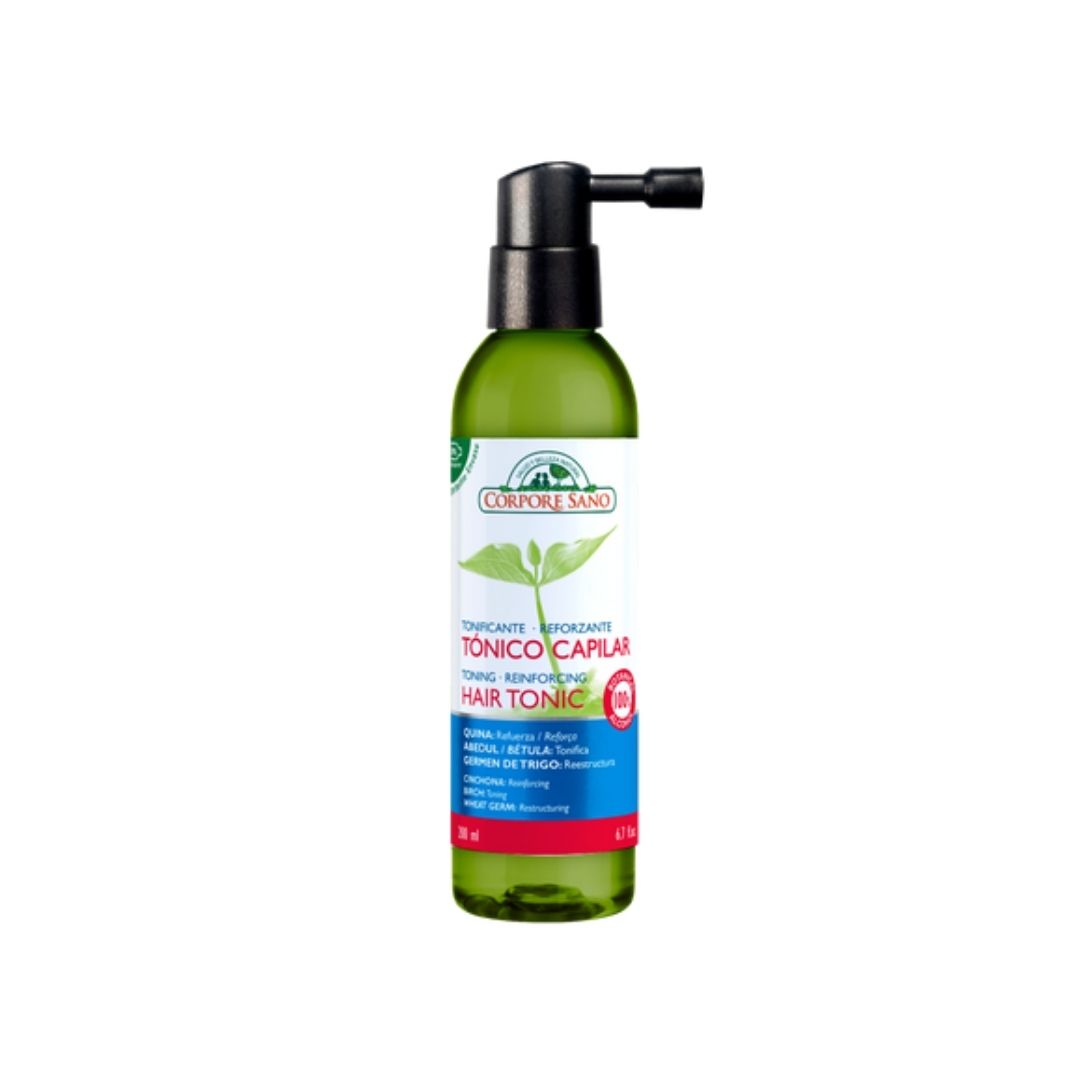 Locao-Capilar-Fortificante-200ml-Corpore-Sano.jpg Loción capilar fortificante 200 ml Corpore Sano - Imagen 1