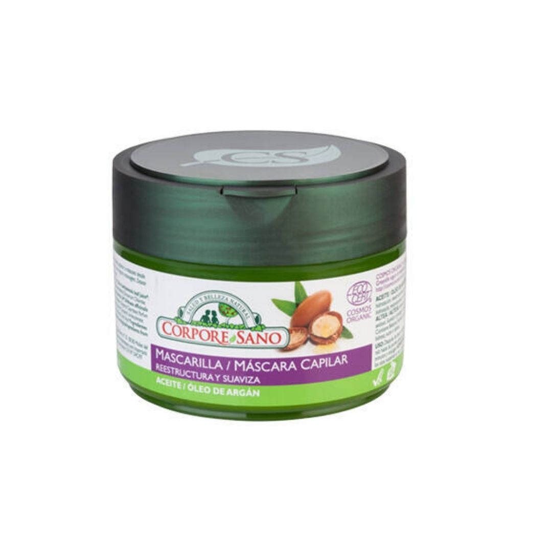 Mascara-Capilar-de-Argao-Eco-Vegan-250ml-Corpore-Sano.jpg Mascarilla capilar de argán Eco Vegan 250 ml Corpore Sano - Imagen 1