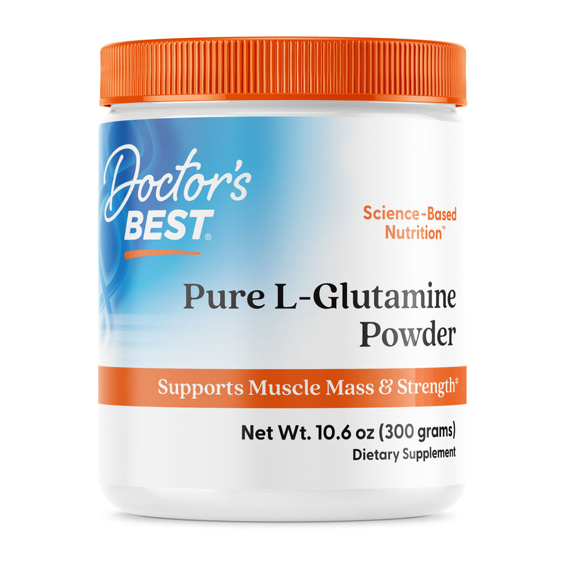 drb-00491-MAIN.jpg L-Glutamine Powder - 300 grams - Doctor's Best - Image 1