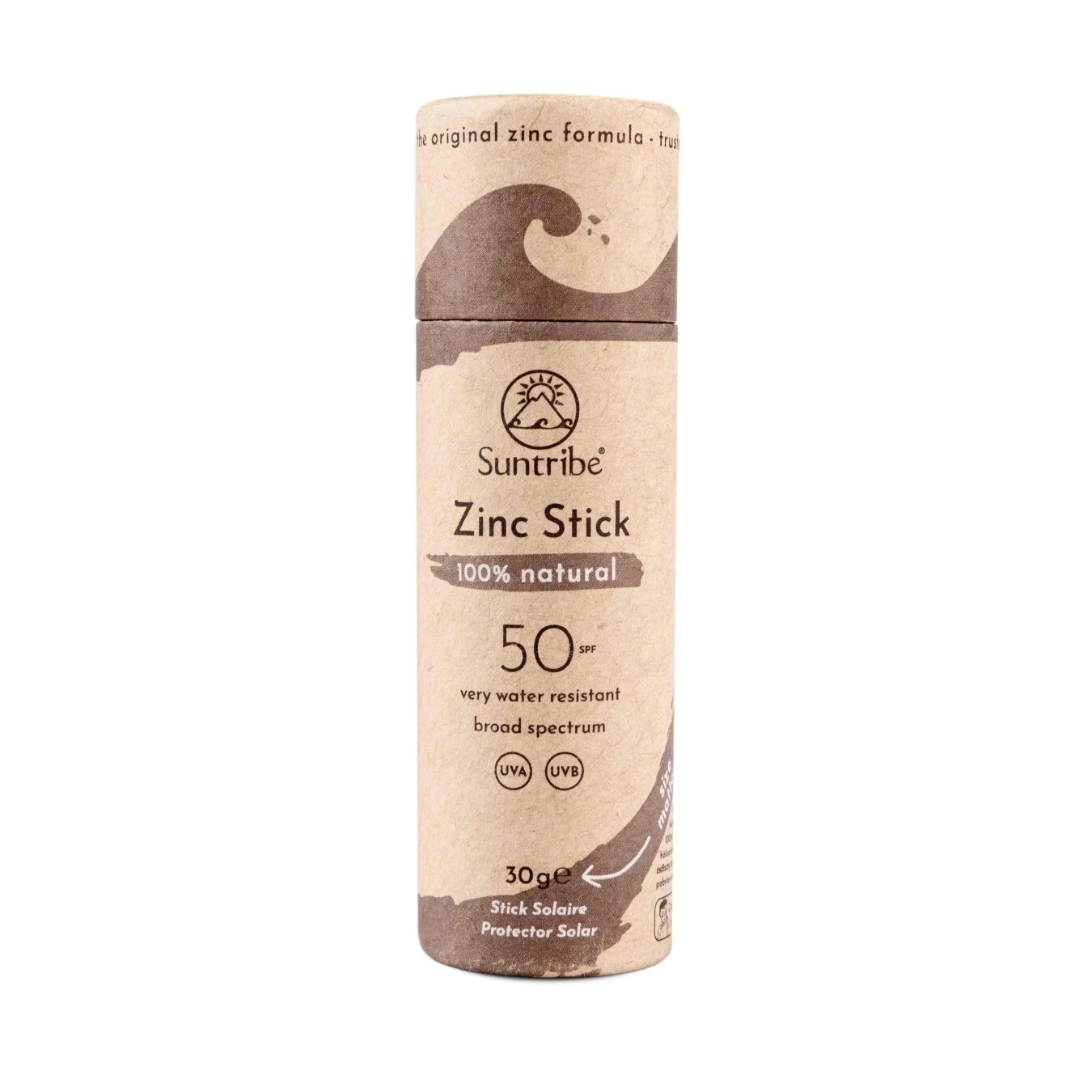 Stick Protetor Solar Zinco FPS 50 Terra 30g - Suntribe - Image 1