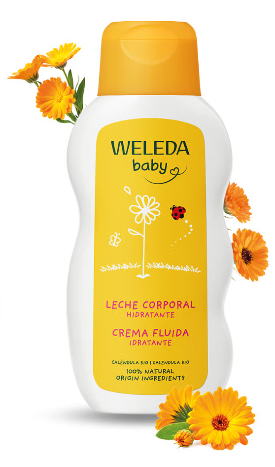 Leite Corporal de Calêndula baby 200ml - Weleda - Image 1