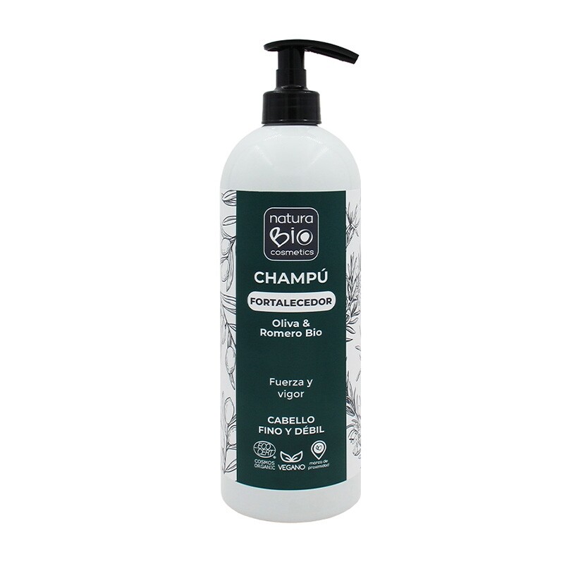 gd_96173_naturabio_cosmetics_champu_fortalecedor.jpg Champú fortificante de olivo y romero 740 ml - Imagen 1
