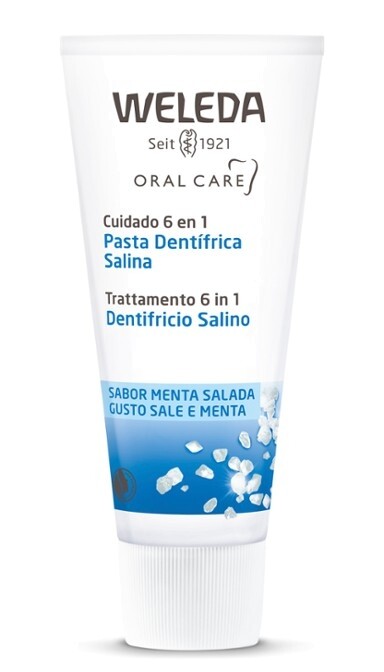 gd_Saline_Toothpaste_2022.jpg Saline Toothpaste 75 mL - Weleda - Image 1