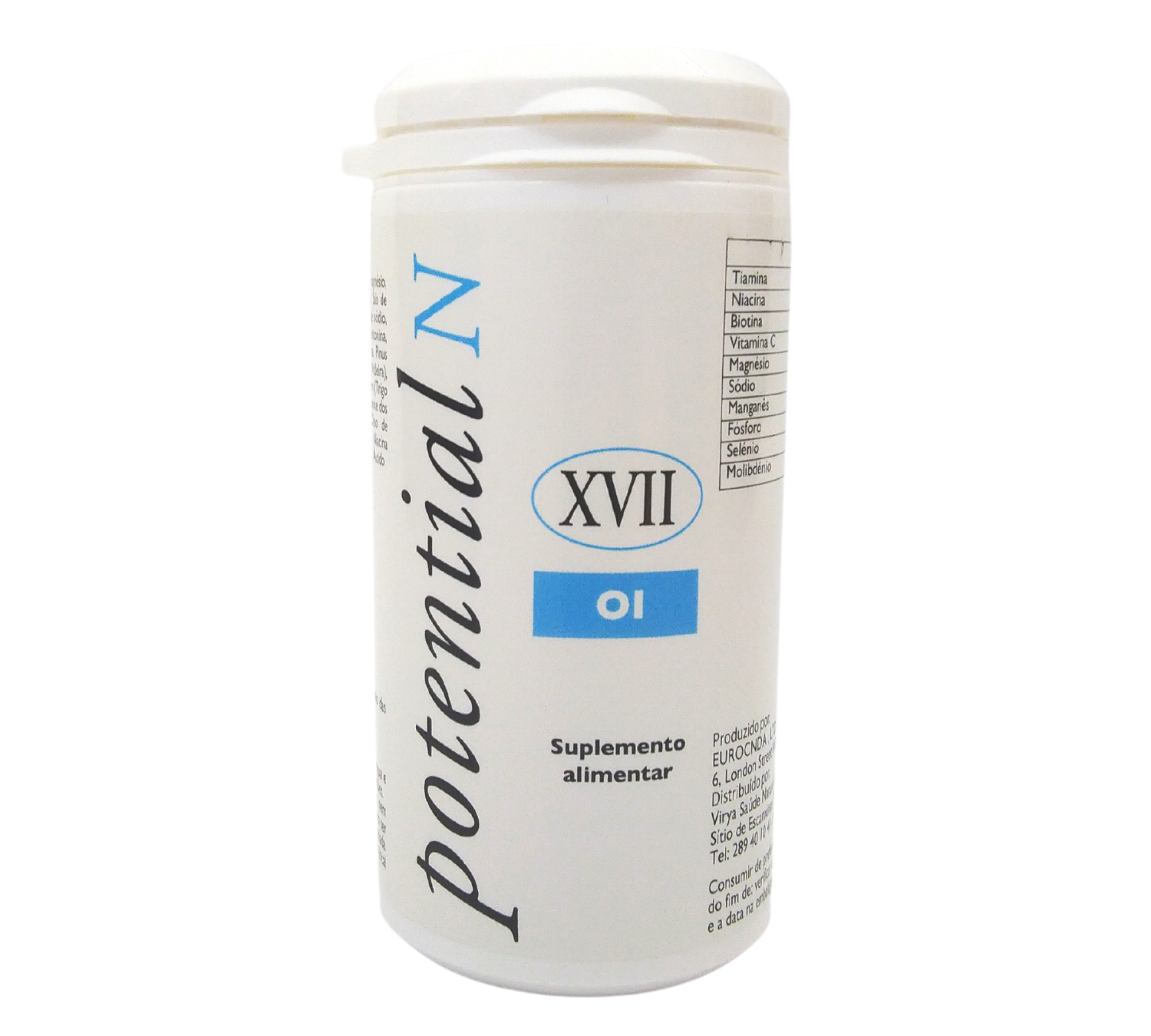 gd_Potential_Ouvido_Interno.png Potential N XVII – Internal Ears 60 Capsules - Image 1