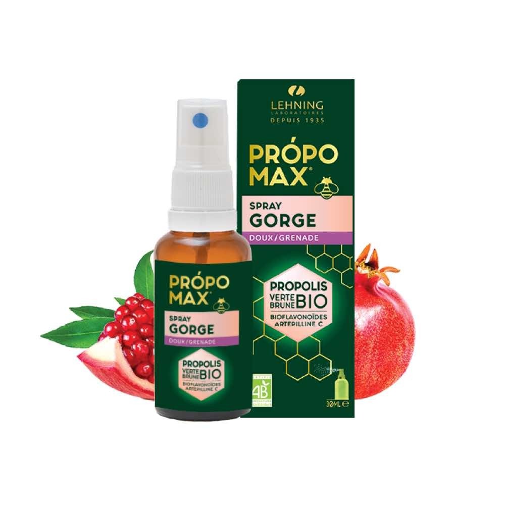 gd_propomax_spray_garganta_roma.jpg Propomax Gentle Pomegranate Throat Spray 30 ml - Lehning - Image 1