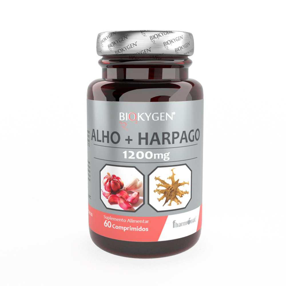 ALHOHARPAGO.png Biokygen Garlic + Harpago - 60 Tablets - Fharmonat - Image 1