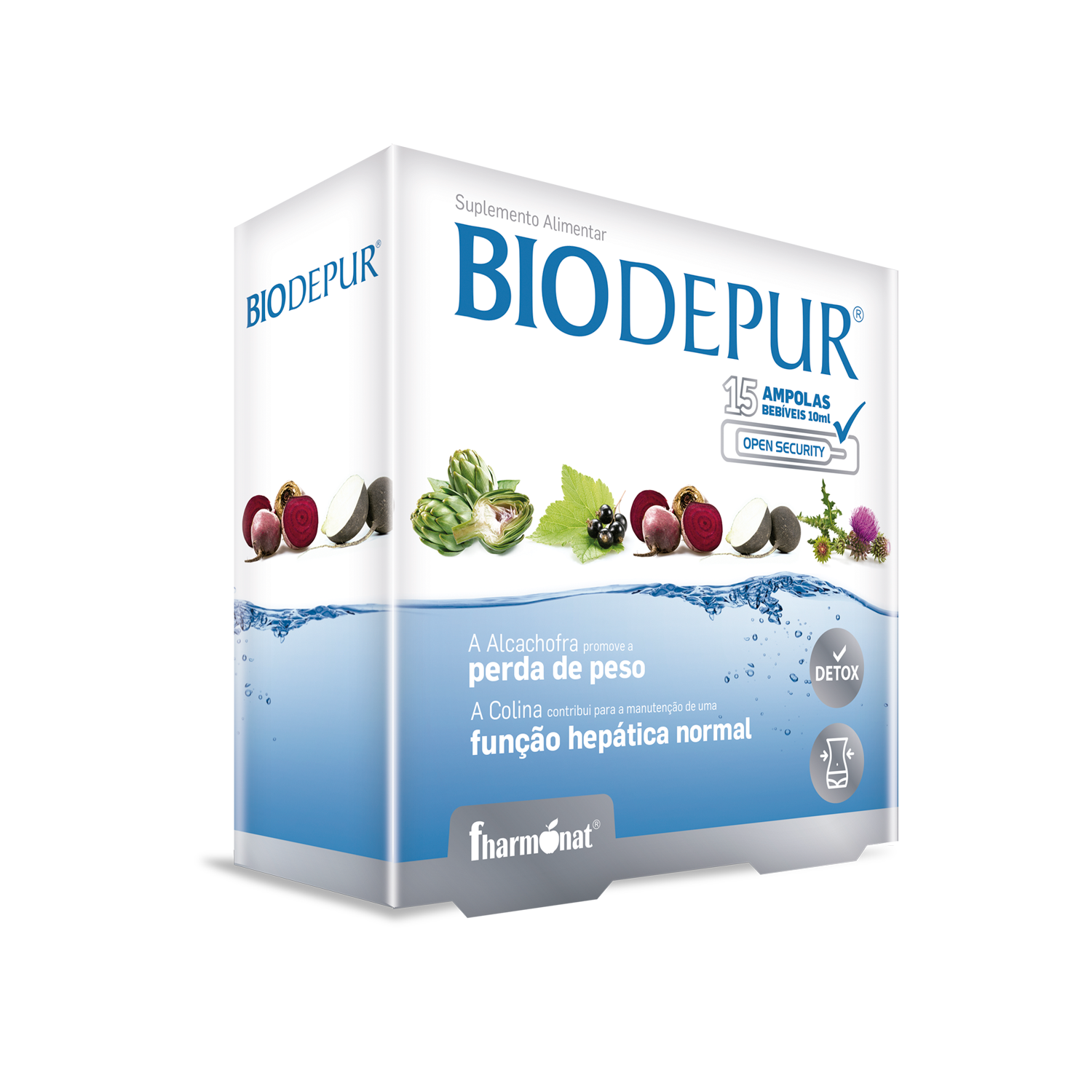 BIODEPUR_AMPOLAS.png Biodepur - 15 Ampolas - Fharmonat - Image 1