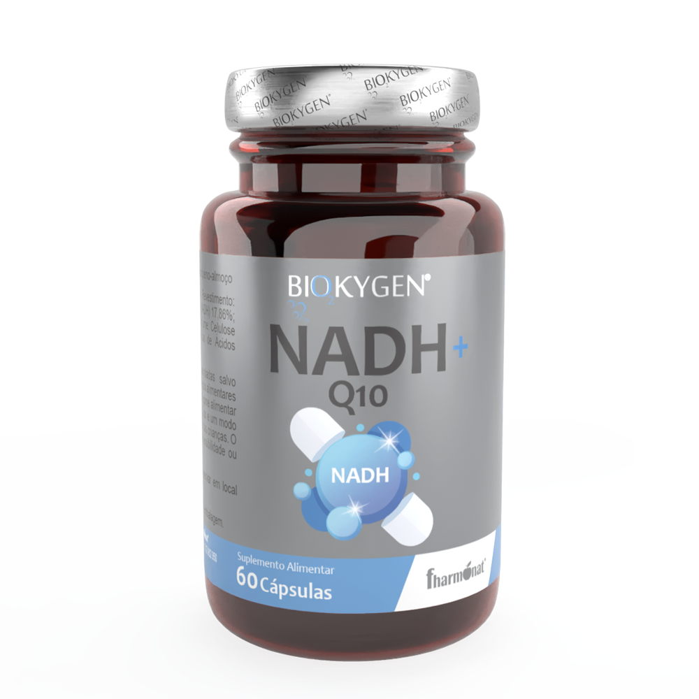BIOKYGEN-NADH.png Biokygen NADH + Q10 - 60 Cápsulas - Fharmonat - Image 1