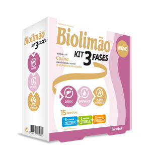Kit Biolimão de 3 fases - 15 ampollas - Fharmonat