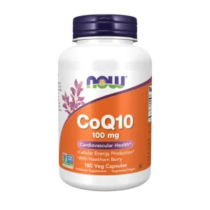 CoQ10 100 mg - 180 Cápsulas - NOW
