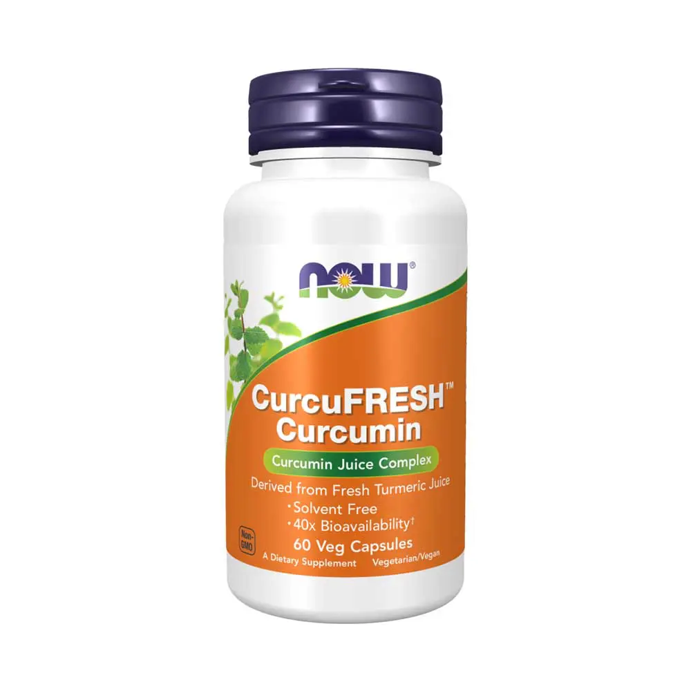Curcufresh-60-capsulas-Now.jpg.webp Curcuma Curcumina - 60 Cápsulas Moles - NOW - Image 1