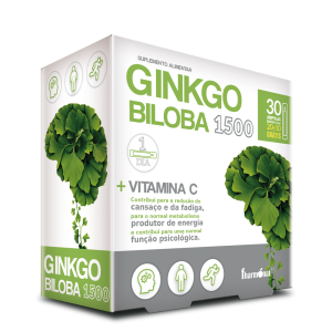 Ginkgo Biloba - 30 Ampoules - Fharmonat