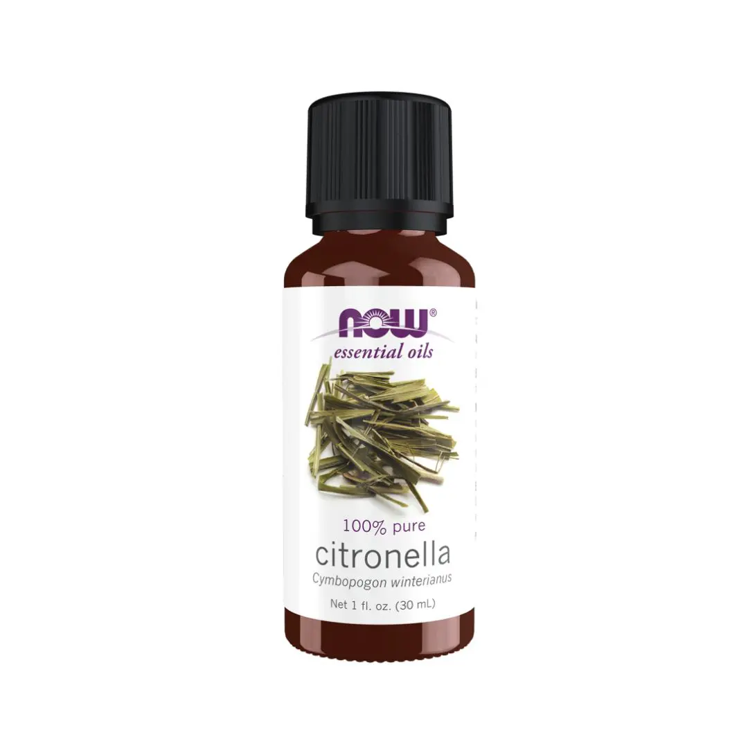Citronella-Essential-Oil-30ml-Now.jpg.webp Citronella Essential Oil - 30 ml - NOW - Image 1