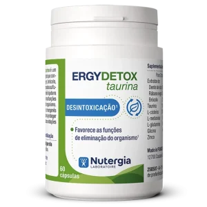 ERGYDETOX Taurine - 60 Capsules - Nutergia