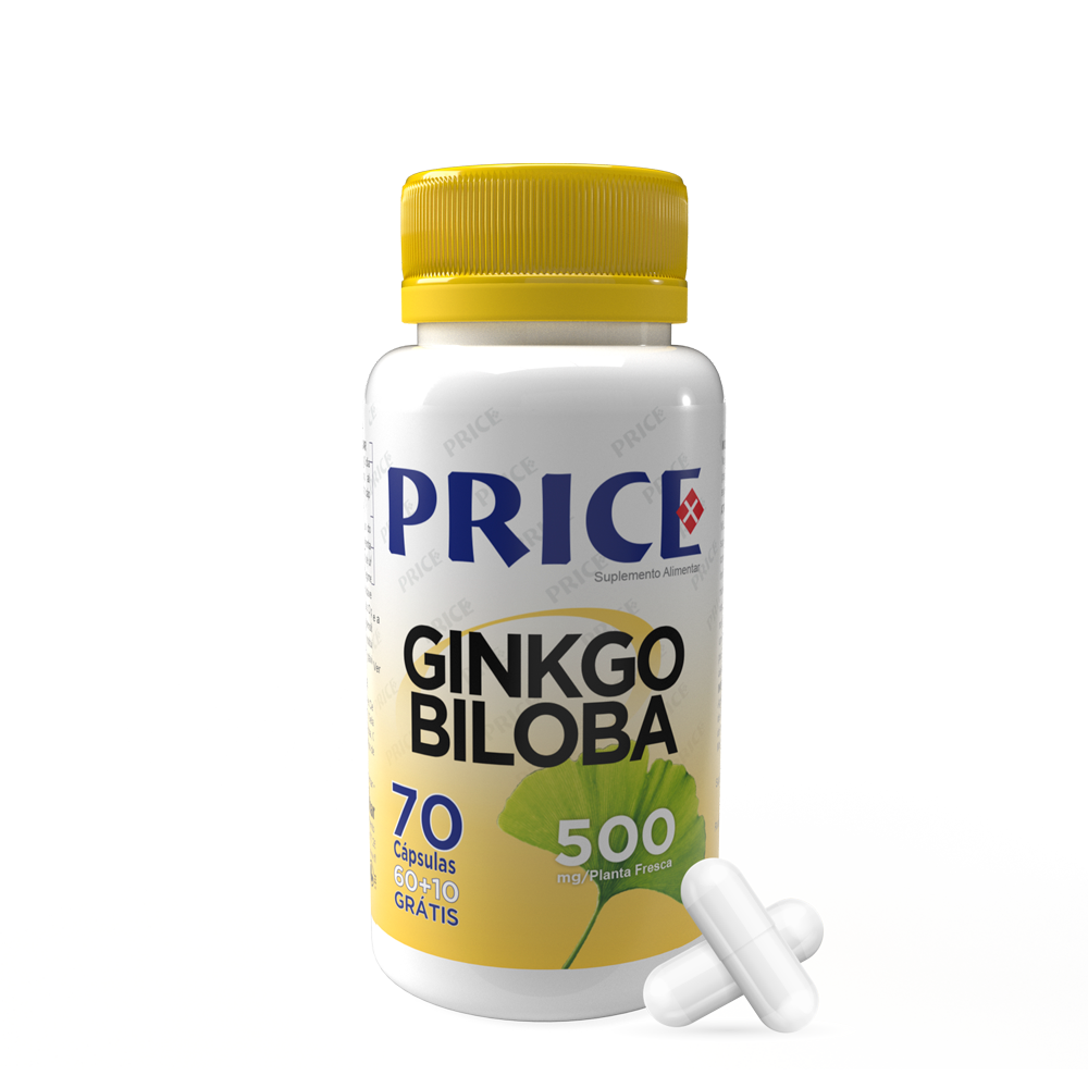 PRICE_GINKGO_CAP_02.png Ginkgo Biloba - 60+10 Cápsulas - Price - Image 1