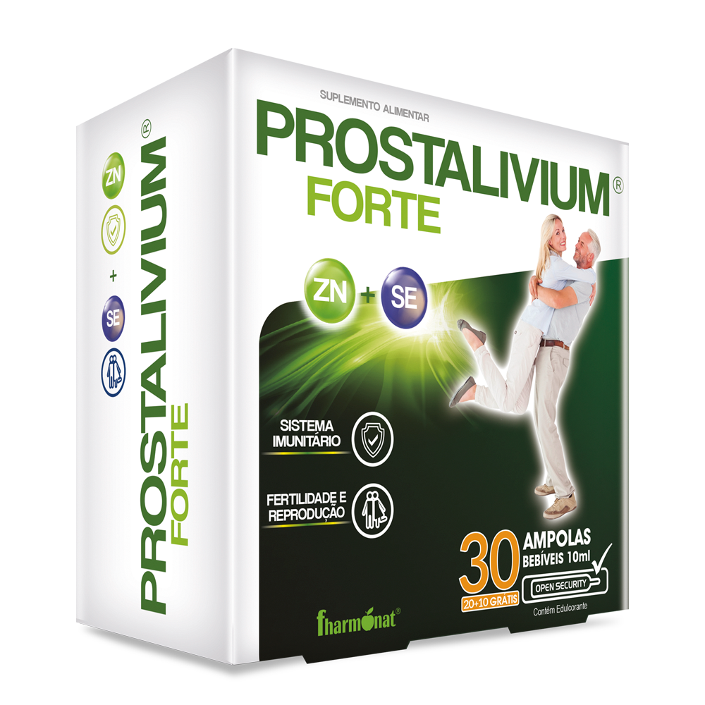 Prostalivium-Ampollas.png Prostalivium Forte - 30 ampollas orales de 10 ml - Fharmonat - Imagen 1