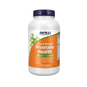 Prostate Health Clinical Strength - 180 Softgels - NOW