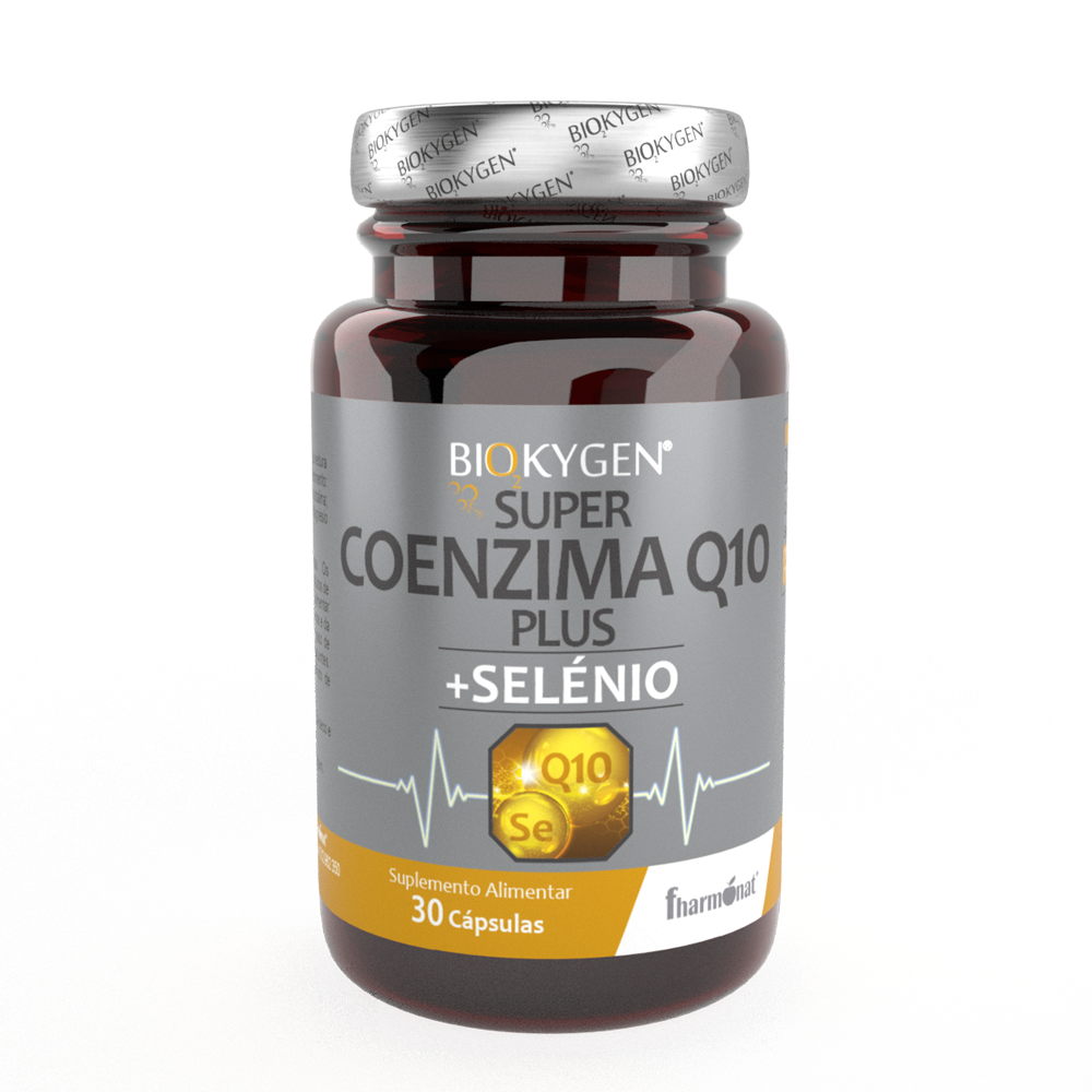 SUPER_COENZYME_Q10_PLUS.png Biokygen Super Coenzyme Q10 Plus + Selenium - 30 Capsules - Fharmonat - Image 1