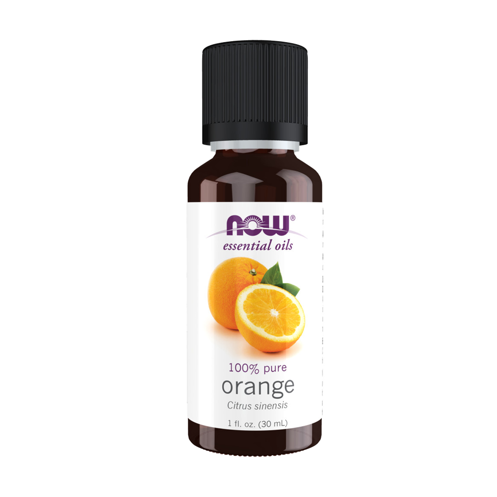 100% Pure Orange Essential Oil - 30 ml - NOW - Image 1