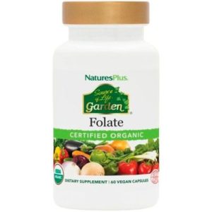 Source of Life Garden Folato 60 cápsulas de Nature’s Plus