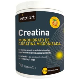 Creatina Monohidratada Sem Glúten 265g - Vitalart