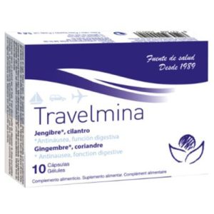 Travelmina Antienjoo 10 Cápsulas - Bioserum