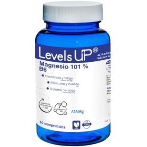Levels Up Magnésio 101 + Vitamina B6 60 Comprimidos - Bioserum