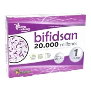 Bifidsan Probiótico Vegan Sem Glúten 20 Cápsulas - Pinisan