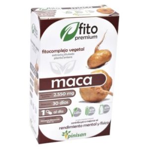 Fito Premium Maca Sem Glúten Vegan 30 Cápsulas - Pinisan