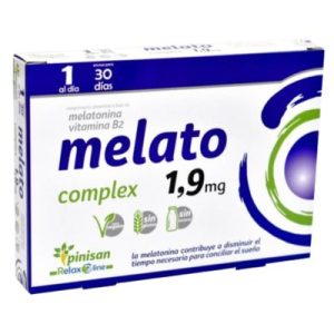 Melato Complex 1,9mg Sem Glúten Vegan 30 Cápsulas - Pinisan