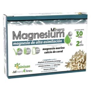 Minera Magnesium Sem Glúten 60 Cápsulas - Pinisan