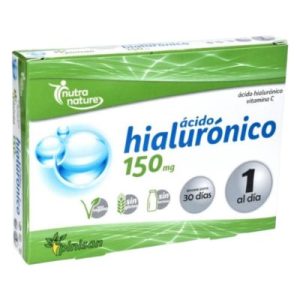 Ácido Hialurónico Vegan Sem Glúten 150mg 30 Cápsulas - Pinisan
