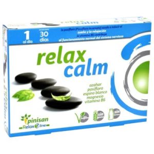 Relax Calm Relax Line Sem Glúten Vegan 30 Cápsulas - Pinisan