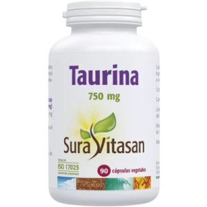 Taurine 750 mg, 90 Capsules - Sura Vitasan