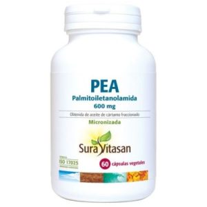 PEA Palmitoilethanolamide 600 mg, 60 Capsules - Sura Vitasan