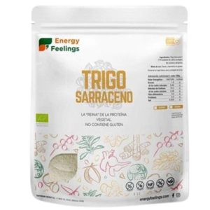 Farinha de Trigo Sarraceno Bio Vegan Sem Glúten 1 kg Energy Feelings
