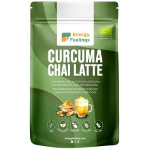 Cúrcuma Latte Chai Bio Vegan Sem Glúten 500 g Energy Feelings