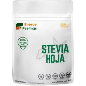 Folha de Stevia Doypack Sem Glúten Vegan 100 g Energy Feelings