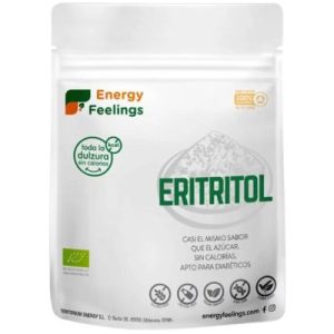 Eritritol Bio Vegan em Pó Sem Glúten 200 g Energy Feelings