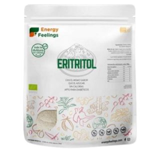 Eritritol Bio Vegan em Pó Sem Glúten 1 kg Energy Feelings