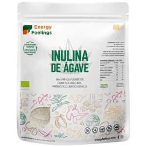 Inulina de Agave Bio em Pó Sem Glúten 1 kg Energy Feelings