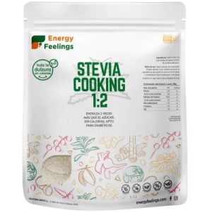 Stevia Cooking Sem Glúten Vegan 1 kg Energy Feelings