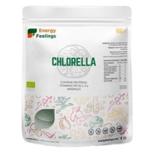 Chlorella Bio em Pó XXL 1 kg Energy Feelings