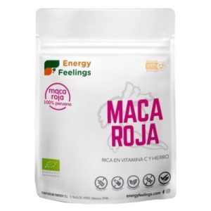 Maca Vermelha Bio em Pó 200 g Energy Feelings